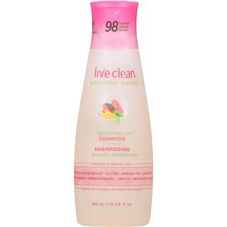 Live Clean Shampoo Super Fruit Waters Slukende kr?ller 12 oz