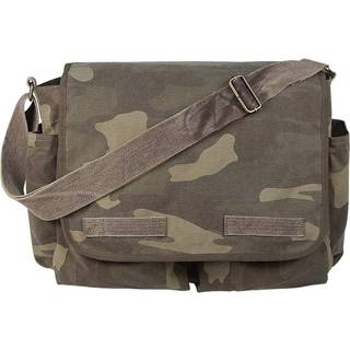 Rothco Vintage Messenger Skuldertaske 15L Woodland - One Size