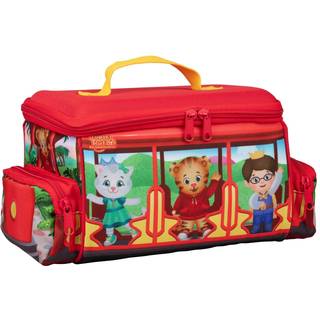 Daniel Tigers kvarter - isoleret holdbar frokostpose til børn Genanvendelig tunge frokostboks med håndtag og meshlomme til tilbage til skolen - v
