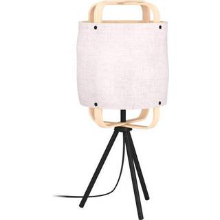 Surfleet bordlampe med bambus/hørskærm
