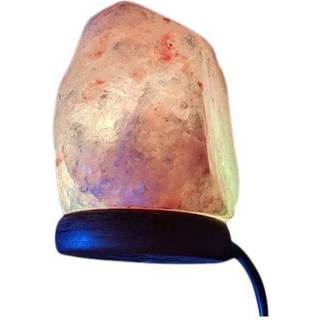 Himalaya salt lampe pink USB med skiftende farver 500-1000g - 1 styk