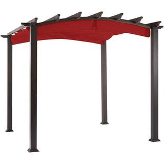 Garden Winds udskiftning baldakin til Hampton Bay buet Pergola - Riplock 350 - Cinnabar