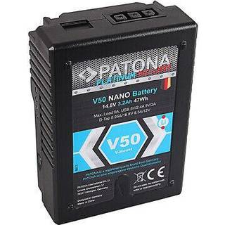 V-Mount batteri NANO V50 med 47Wh RED ARRI