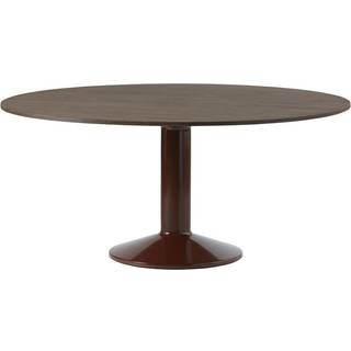 Muuto, Midst spisebord 160 cm - Dark Oiled Oak Dark Red