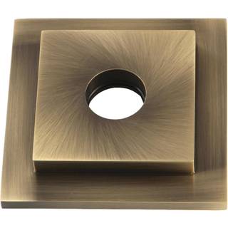 Kingston messing flsquare3 Claremont Heavy Duty Square Solid Cast Brass Bruser Flange Antik messing