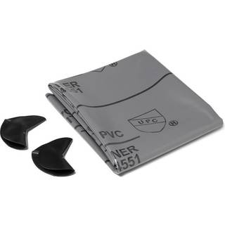 Oatey PVC Bruser Pan Liner Kit Gray 5 'X 6'