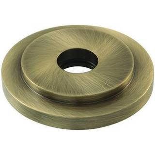 Kingston Brass Fleuro3 Manhattan Heavy Duty Round Solid Cast Brass Bruser Flange Antik messing