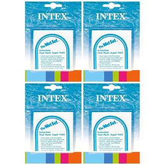 Intex Wet Set kl?bende vinylplast Swimming Pool Tube Reparation Patch 24 Pack Kit