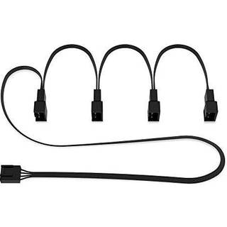 ARCTIC COOLING PST Cable Rev. 2 - PWM Sharing Cable for 4 Fans, 4-pin PWM, 4-pin PWM, Male, Female, Straight, Straight