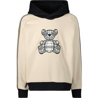 Burberry Kids Thomas Bear embroidered cotton hoodie - multicoloured - Y 14