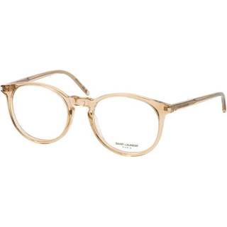 Saint Laurent SL 106 013 50 Briller Mænd Brun - Transparent Brown - 50mm