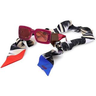 Missoni MIS 0041/N/S LHF/U1 50 Solbriller Kvinder Burgunder - Pattern Burgundy - 50mm