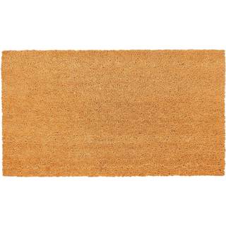 KAF Home New Coir Doormat med kraftigt vejrbestandigt skridsikre PVC-bagside 17 med 30 tommer 06 tommer bunkeh?jde perfekt til indend?rs og udend