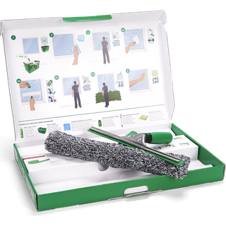 Unger ErgoTec 2in1 Starter Set - Vinduesskraber + Indvasker