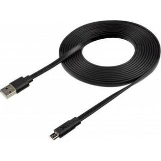 Xtorm Flat USB-A / Micro-USB Kabel 3m Sort