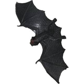 Kunststoff Fledermaus mit roten Augen 11 cm