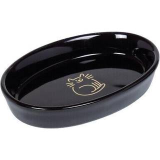 Keramikskål oval "Golden Cat" 0,12l