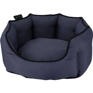 ECO Komfort seng oval ESAT - 86 x 70 x 24 cm - Grå
