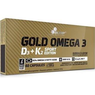 OLIMP SPORT NUTRITION GOLD OMEGA-3 D3 + K2 60 stk