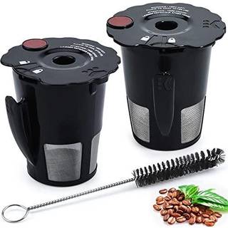 My K Cup Genanvendelige kaffeb?lter Filter Fit til Keurig 2.0 K200 K250 K300 K350 K400 K450 K460 K475 K500 K550 K560 K575 Brewers Pack af 2 11936
