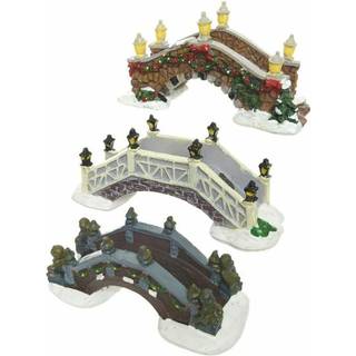 Julepynt 488502 Bro Polyesterharpisk 5,5 x 13 x 5,5 cm
