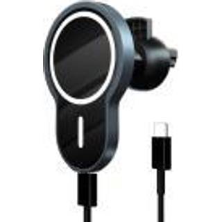 Wave magnetisk Qi-ladestander til bilen, sort