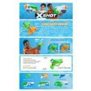 X-shot Water Warfare vandpistol - assorteret (På lager i varehus)