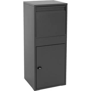 ML-Design Parcel Letterbox lavet af galvaniseret stål i antracit, 41x103x38 cm,
