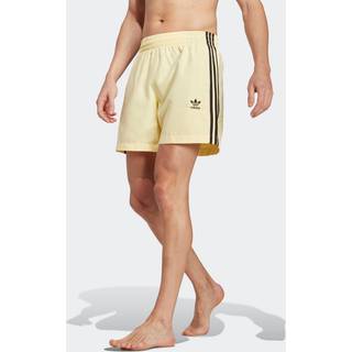 Originals Adicolor 3-Stripes badeshorts - Almost Yellow / Black - XS