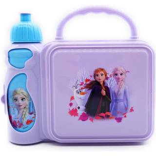 Disney Frozen 2 Combo Water Flaske frokostboks 5,8 """" X 2,9 """" X 5,3 """" Purple Multicolor
