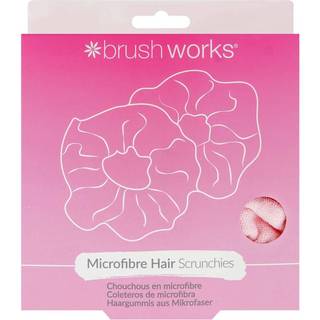 Brushworks Microfibre Hair Scrunchies (Pack of 2)