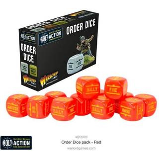 Red Order Dice til Bolt Action af Warlord Games