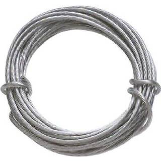 OOK Billede h?ngende tr?d rustfrit st?l (9 ') 30 lb s?lv