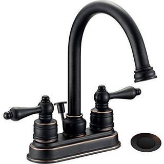 Designers indtryk 653388 olie gnides bronze to h?ndtag toilitet badev?relse forf?ngelighed vandhane - badev?relsesvask vandhaner med matchende po