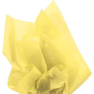 Jampapirv?vspapir - Gul - 10 ark/pakke