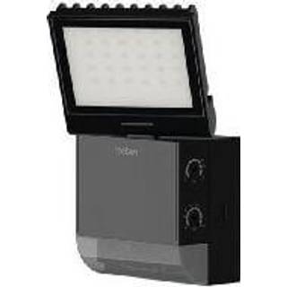 Theben udendørs LED-væglampe theLeda S8-100, sort, sensor