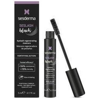 Sesderma Seslash Mascara til forlængelse og regenerering af øjenvipper Med keratin Skygge black 5 ml - 5 ml