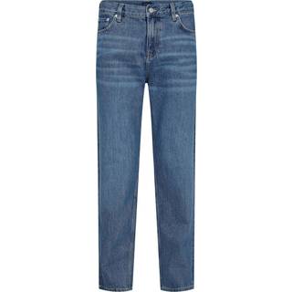 Relaxed Stone Washed Jeans, Mid Blue, 31