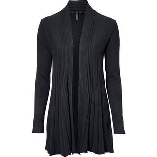 Lang, ribbet cardigan Claudisse