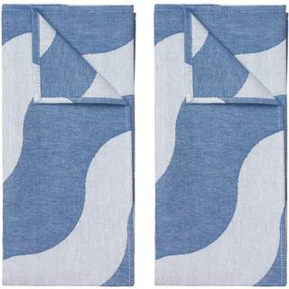 Broste Copenhagen Tide viskestykke 50x70 cm Lavender grey