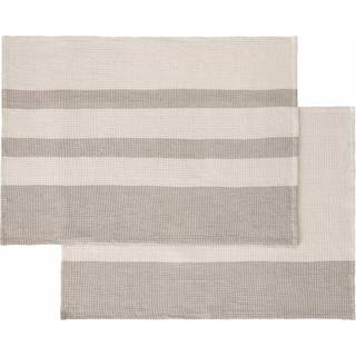 Blomus Gano Viskestykke 50x70 Cm 2-pak Mourning Dove - Viskestykker Bomuld Moonbeam - 64454