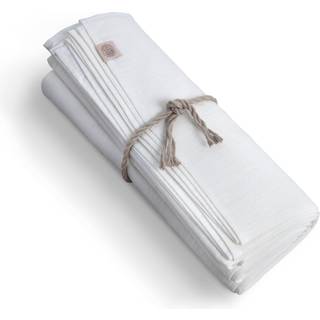 Lovely Linen Classic Round Dug Ø170 Cm Råhvid - Duge & Bordløbere Hør Off-White - TCL0299I
