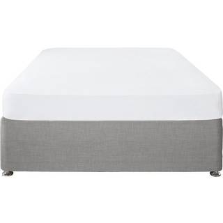 Serene Serene White Plain Deep Fitted Sheet