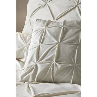 Soiree Soiree Natural Mira Velvet Square Cushion