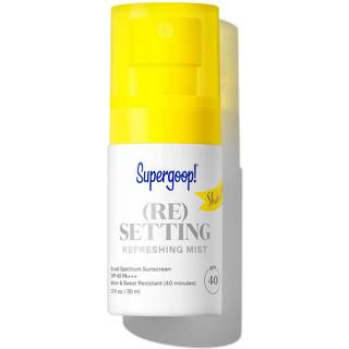Supergoop! (Re)setting Opfriskende spray SPF 40 30 ml - 30 ml