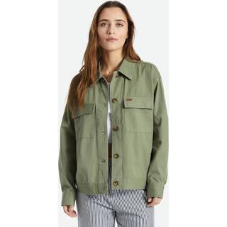 Brixton Stark Trucker Jakke Oliven