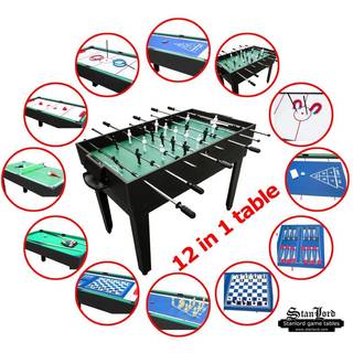 Stanlord Torino Multi bord 12in1 - Fodboldbord