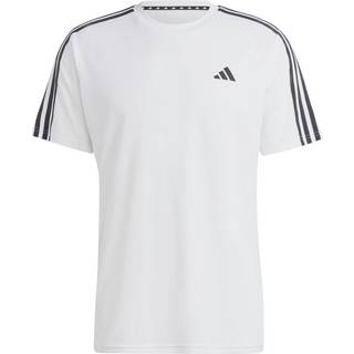 Train Essentials 3-Stripes Training T-shirt - White / Black - L