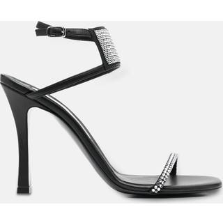 Stella McCartney Stella 100 crystal-embellished sandals - black - EU 37
