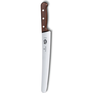 Victorinox trægreb brødkniv 26 cm. - højt blad